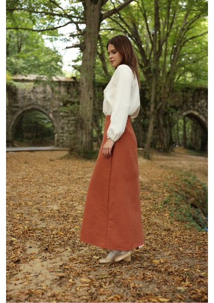 Somon Uzun Kaşe Etek fırsatları