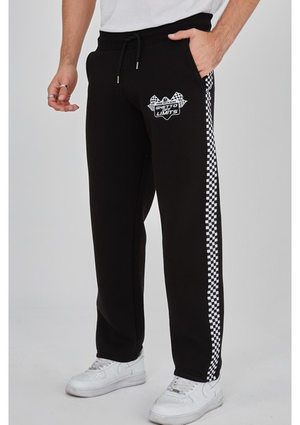 Street Racin Gang Siyah Eşofman Altı