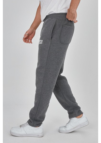 Basic Unisex Antrasit Melanj Eşofman Altı fiyatları