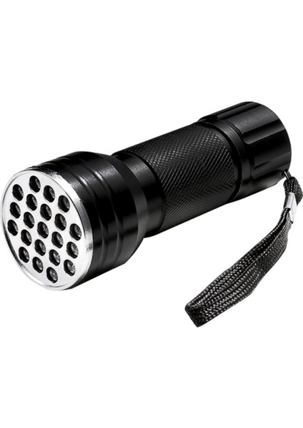 Uv Işınlı 21 Ledli 10 cm Metal Kasa Pilli El Feneri Hb fiyatları