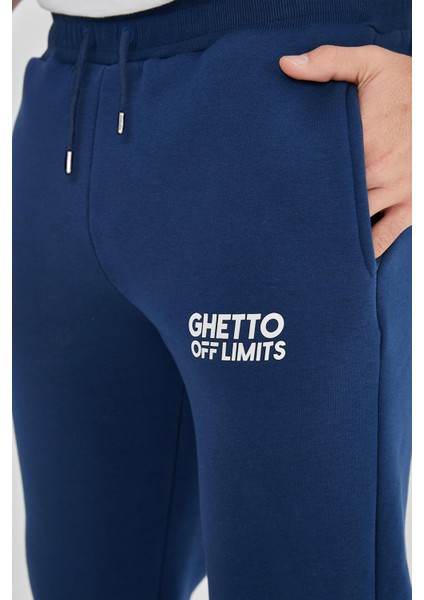 Ghetto Off Limits Basic Unisex Indigo Eşofman Altı