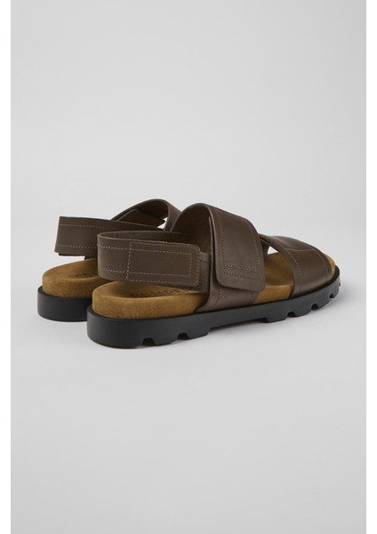 Brutus Sandal Erkek Kahverengi Sandalet - K100777