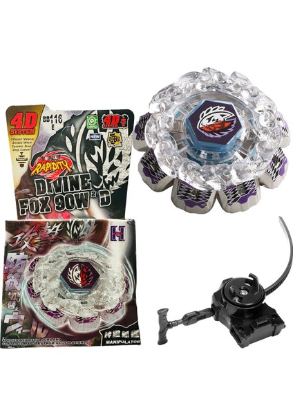 BB116E Beyblade Metal Fusıon Speed Dıvıne Fox 158-1(1581)