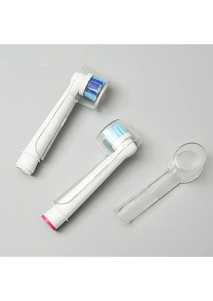 Süper Set Sensetive + x Cross Oral-B Uyumlu Diş Fırçası Başlıkları + Fırça Koruma Kapağı