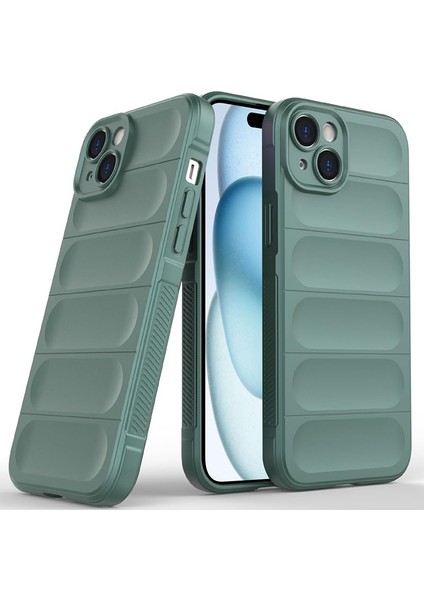 Apple iPhone 15 Uyumlu Kılıf Mat Kamera Korumalı Silikon