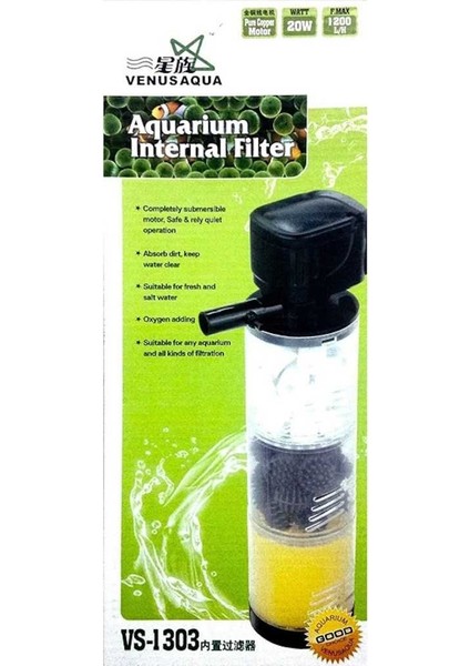 VS-1303 Akvaryum Iç Filtre 20W modelleri