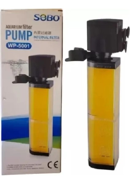 WP-5001 Akvaryum Iç Filtre / 40W 2800 Lt/h