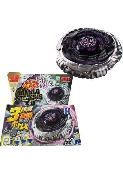 BB122 Beyblade Metal Fusıon Diablo Nemesis Wl