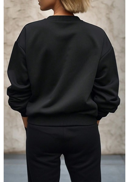 Only Trendwear Unisex Over Baskılı Bisiklet Yaka Eşofman Takımı fiyatları
