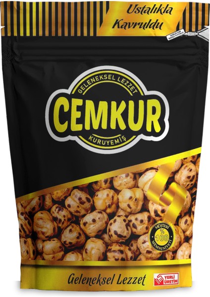 Cemkur Kuruyemiş Kavrulmuş Leblebi Tuzlu 1 kg