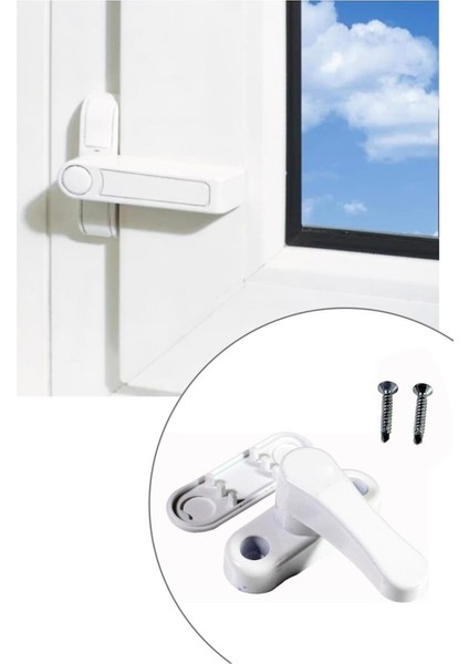 Pvc Pimapen Pencere Cam Balkon Kapısı Çekmeli Metal Güvenli Çocuk Bebek Emniyet Kilidi modelleri