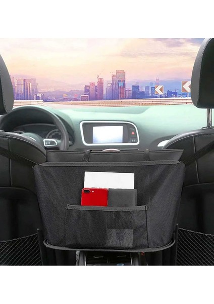 Koltuklar Arası Çanta Tutucu File Arka Koltuk Saklama Çantası Organizer