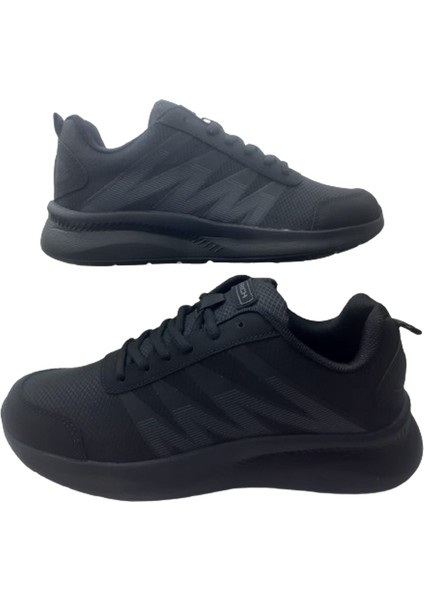 Unısex Siyah-Siyah Ultra Hafif Yürüyüş Ayakkabı Mrch32-009
