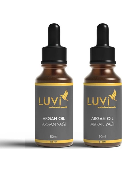 Aşırı Yıpranmış Ve Dökülen Saçlara Özel Argan Yağı 2 Li Set (50ml+50ml)