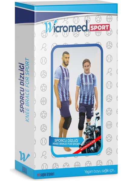 Sporcu & Motorcu Koruyucu Pedli Dizlik Standart