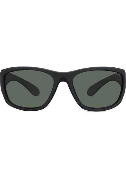 Yeşil Unisex Dikdörtgen Güneş Gözlüğü 223783YYV63RC
