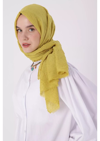 Modakaşmir Bambu Kraş Şal Qumscarf