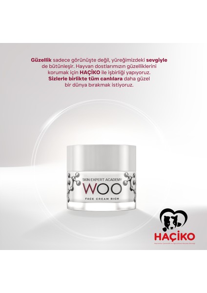 Face Cream Rich; Yoğun Nemlendirici, Besleyici, Canlandırıcı Zengin İçerik & SPF 30 UVA-UVB Güneş Korumalı Yüz Kremi 50ml Tüm ciltler için