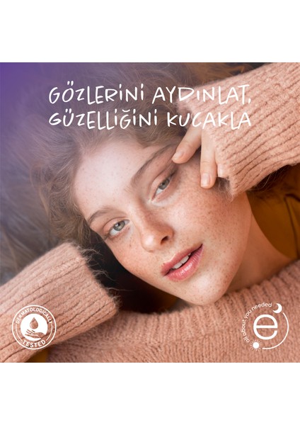 Everyday Beauty Eye - Conic Göz Altı Torbaları & Halkaları ve Morluk Karşıtı, Canlandırıcı Göz Çevresi Serumu, Kafein İçerikli, Aydınlatıcı, Kaz Ayağı Giderici 30 ml