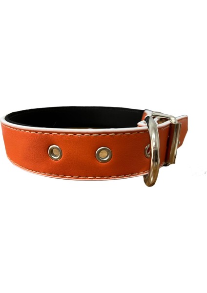 Rugan Yumuşak Dokulu Köpek Boyun Tasması Turuncu 2,5 x 40 cm fiyatları