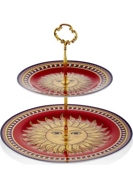 Sunshıne 2 Katlı Kurabiyelik 27 - 19 cm