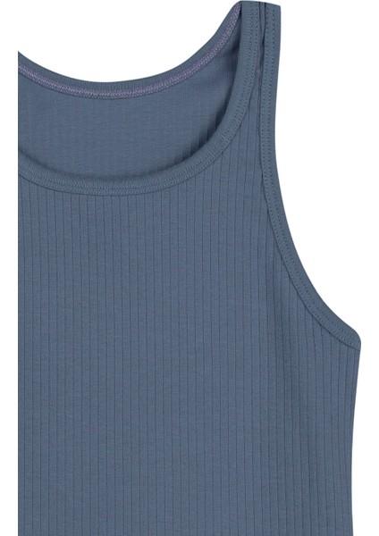 Pamuklu Fitilli Kadın Crop Atlet&tanga Külot Takım TK-6840 modelleri