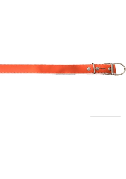 Rugan Yumuşak Dokulu Köpek Boyun Tasması Turuncu 2 x 45 cm