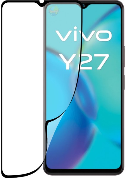 Case World Vivo Y27 Tam Kaplayan Fiber Nano Ekran Koruyucu Cam