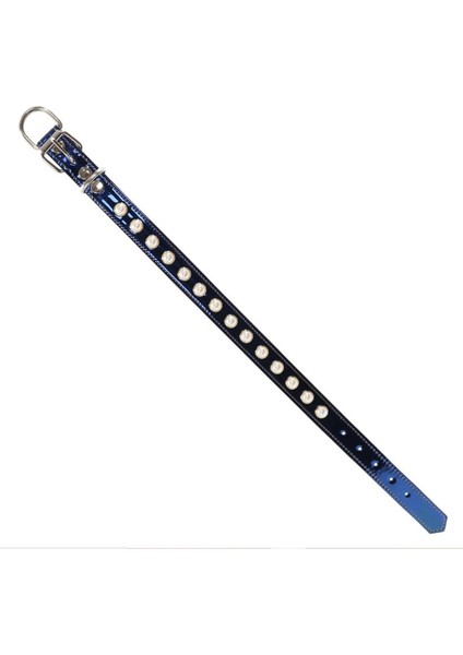 Gece Mavisi Incili Destekli Boyun Tasması 2 x 40 cm