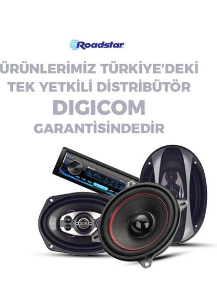 RDA-6140 3000 Watt 4 Kanallı Amplifikatör