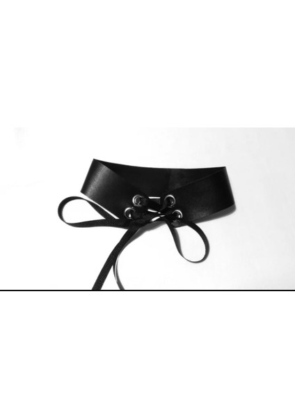 Zeren Kuş Gözü Detaylı Deri Gerdanlık fiyatları