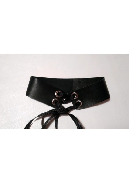 Zeren Kuş Gözü Detaylı Deri Gerdanlık indirimleri