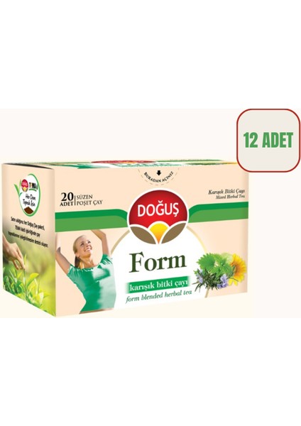 Form Karışık Bitki Çayı 20’li X 12 Adet indirimleri