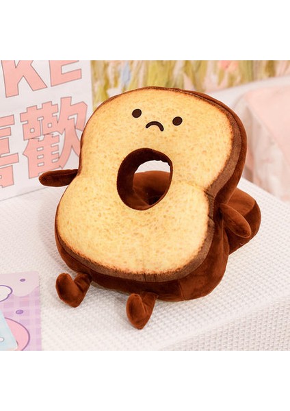 Sevimli Yumuşak Tost Ekmek Şekerleme Yastığı, Yastık Ofis Öğrencisi Uzanan Masa Uyuyan Şekerleme Yastığı Yatıyor (Yurt Dışından)