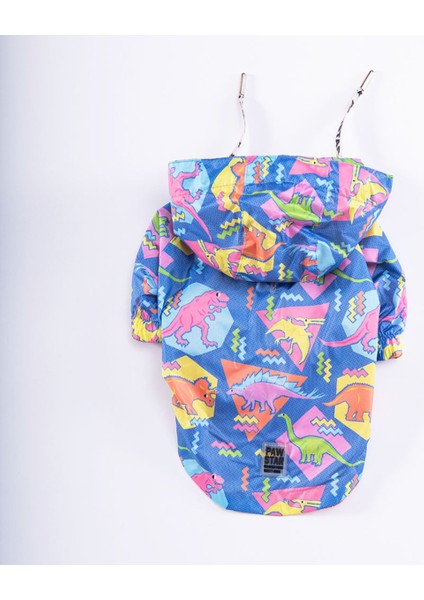 Dinosaurum Fileli Orta ve Büyük Irk Köpek Montu Köpek Yağmurluk Köpek Elbisesi Köpek Kıyafeti 4xl fırsatları