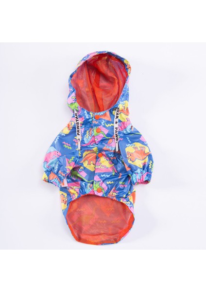 Dinosaurum Fileli Orta ve Büyük Irk Köpek Montu Köpek Yağmurluk Köpek Elbisesi Köpek Kıyafeti 4xl indirimleri