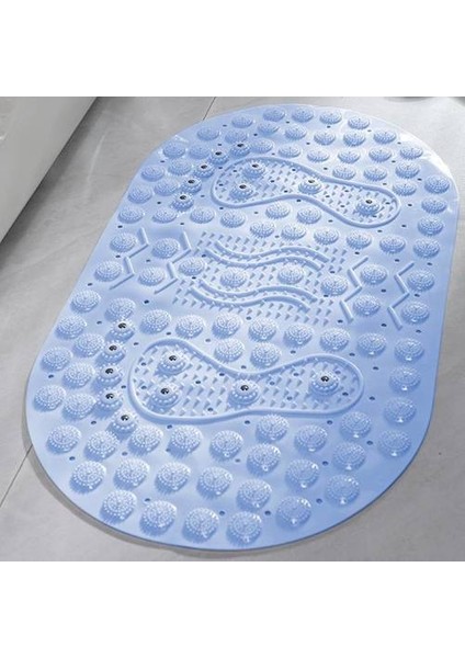 Masaj Pvc Anti-Slip Mat, Mıknatıs Banyo Mat Banyo Zemin Mat Küvet Duş Odası Ayak Mat (Yurt Dışından)