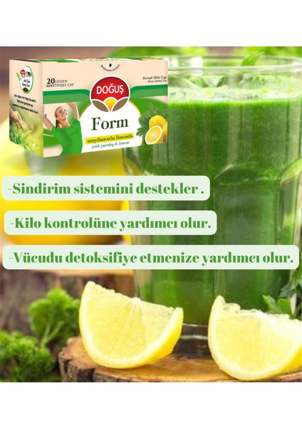 Form Çayı Maydanozlu-Limonlu 12'li