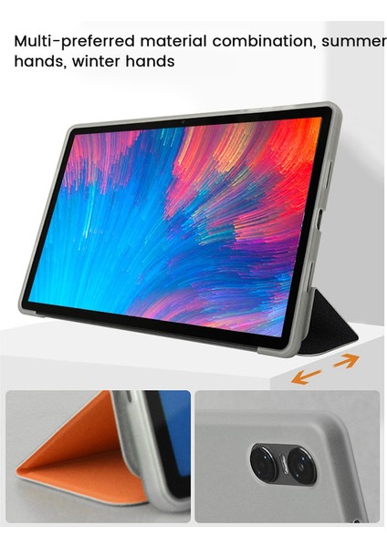 Teclast T50/T50 Pro 11 Inç Tablet Için Flip Case Ultra Ince T50 Pro Koruyucu Kılıf Tablet Standı(B) (Yurt Dışından)