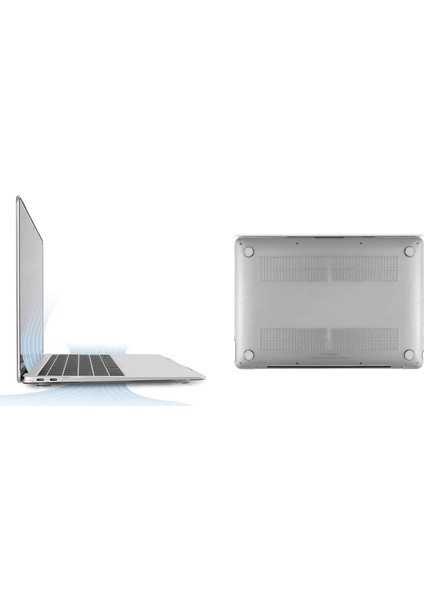 MacBook Air 13 A2337 M1 A2179 A1932 Için Bilgisayar Koruyucu Kapak Kristal Plastik Sert Çanta, Şeffaf (Yurt Dışından)