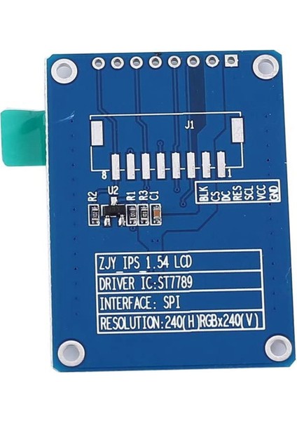 1,54 Inç 240X240 Çözünürlük IPS Hd LCD Monitör 1,54 Inç Spı ST7789 LCD Monitör (Yurt Dışından)