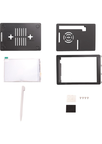 Raspberry Pi 4 B Için 3,5 Inç Tft LCD Kontak Ekranı 320X480 Çözünürlük Abs Kasa + Dokunmatik Kalem (Yurt Dışından)