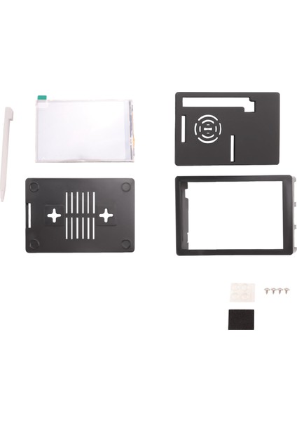 Raspberry Pi 4 B Için 3,5 Inç Tft LCD Kontak Ekranı 320X480 Çözünürlük Abs Kasa + Dokunmatik Kalem (Yurt Dışından)