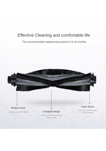 Ana Rulo Fırça Ecovacs Deebot Ozmo N9 N9 + K10 U2 Elektrikli Süpürge Süpürme Robotu Yedek Aksesuarlar Yedek (Yurt Dışından)