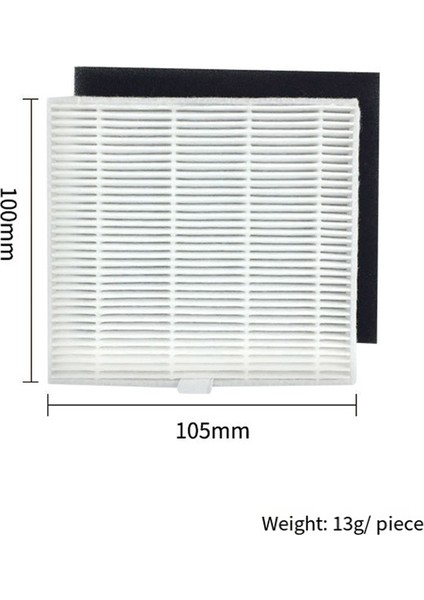 Ilife Süpürme Robotu Aksesuarları Filtresi DF45 V8S V80MAX X800 Haipa Yan Fırça Bezi Için Uygundur (Yurt Dışından) modelleri