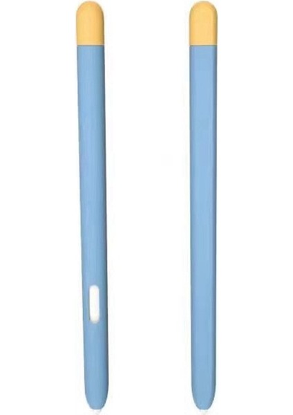 Samsung Galaxy Tab Için S7/S7PLUS Kalem Kutusu Koruyucu Silikon Tablet Kalem Stylus Dokunmatik Kalem Kol, Siyah (Yurt Dışından)