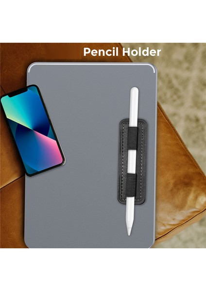 Evrensel Stylus Kalem Tutucu Etiket iPad Için Kalem Için Masa Dokunmatik Kalem M-Pencil Anti-Kayıp Kılıf -Siyah (Yurt Dışından)