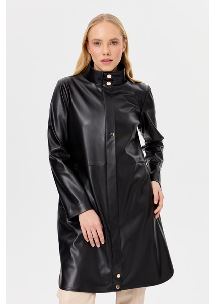 Içi Nubuk Kaplı Deri Ceket Mont Siyah fiyatları