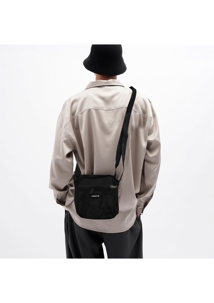 Erkek Messenger Çanta Crossbody Omuz Çantaları Seyahat Çantası Adam Çanta Küçük Sling Paketi Iş Iş Için (Yurt Dışından)