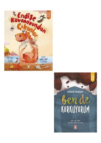 Endişe Kavanozundan Çıkanlar - Ben de Korkuyorum 2 Kitap